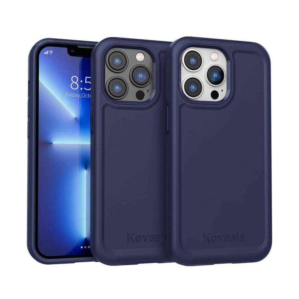 KOVASIA iPhone 13 Pro Max Case - Shockproof, Drop-Proof, Slim Design - Blue